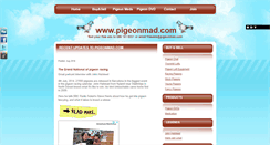 Desktop Screenshot of pigeonmad.com